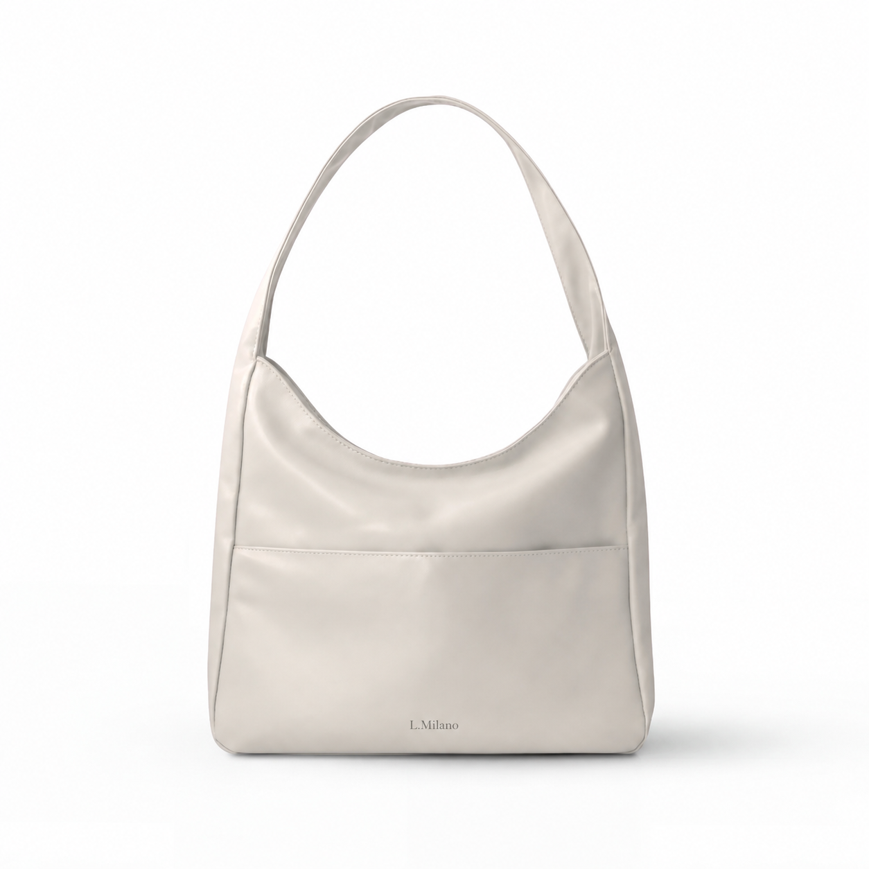 Bolso Milano en beige, de estudio