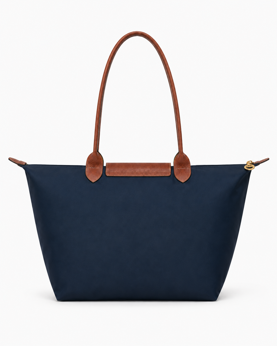 Bolso Verona en azul, de estudio de frente