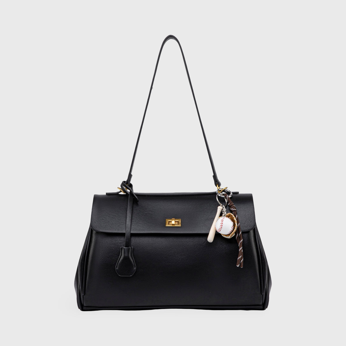 Portofino Negro · bolso solo sobre fondo neutro