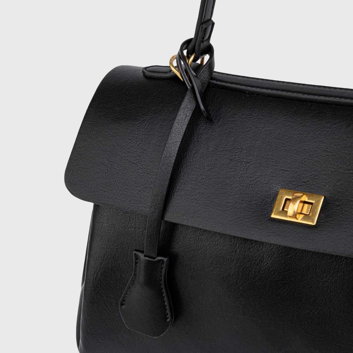 Portofino Negro · detalle de la solapa