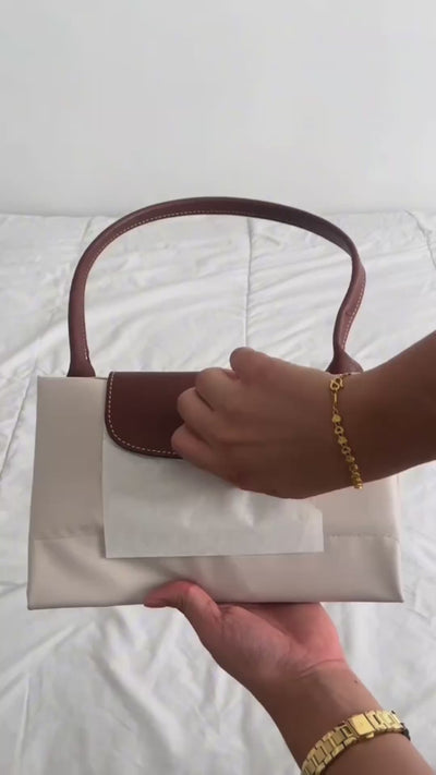 El bolso Verona en movimiento, al hombro