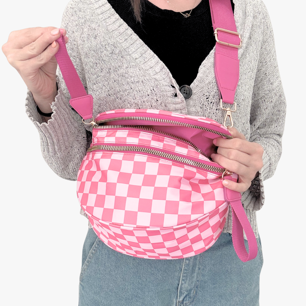 Ravenna Fucsia · con modelo